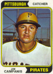 1974 Topps Baseball Cards      513     Jim Campanis
